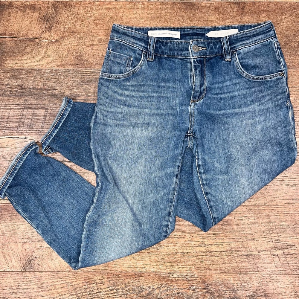 Anthropologie Plicro and the Letterpress Jeans